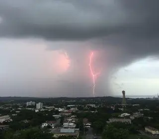 alerta amarelo tempestade granizo Uberlândia