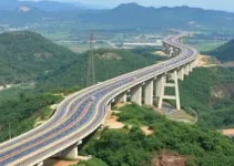 obra em viaduto da BR-050