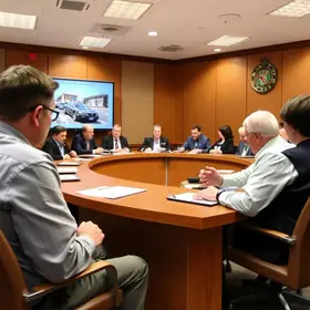 vereadores analisam projetos