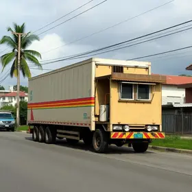 Carreta invade imóvel em Capinópolis