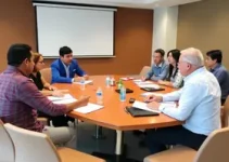 reunião estratégica no 2º Batalhão Ferroviário do Exército