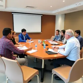 reunião estratégica no 2º Batalhão Ferroviário do Exército