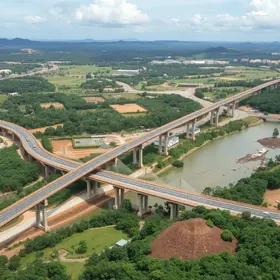 ponte entre Goiás e Minas