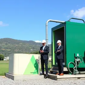 hub de abastecimento de biometano e gás natural