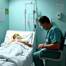 Caiado hospitalizado
