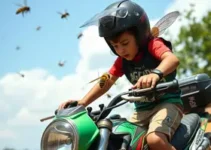 motoboy salva criança