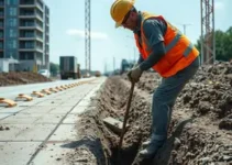 trabalhador soterrado