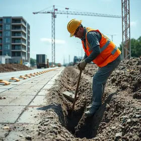 trabalhador soterrado