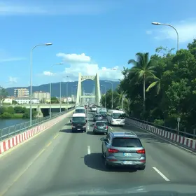 bloqueio da Ponte Quinca Mariano